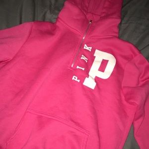 pink pullover